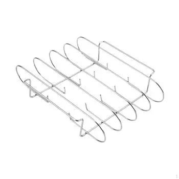 Подставка для ребрышек для гриля Подарочные аксессуары Стойки для угля Подставка для жарки Жареное барбекю