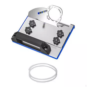 Подставка для резки плитки под углом 45° для угловой шлифовальной машины 100, практичный держатель для столярных работ