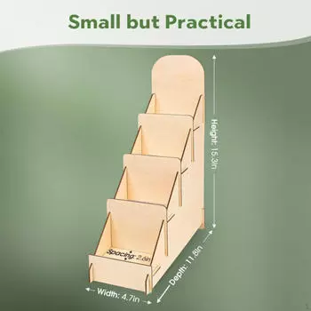 Подставка для рождественских поздравительных открыток, коллекционная стойка на 4 ячейки, органайзер для фотографий
