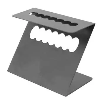 Подставка для ручек 7 слотов Z-образная металлическая стойка для ручек Органайзер для макияжа кистей для офиса и учебы