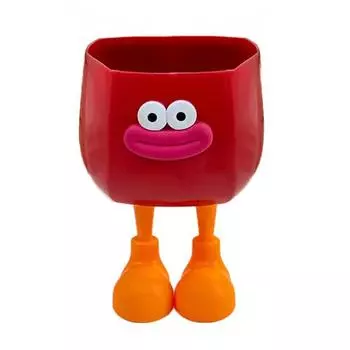 Подставка для ручек «Большой рот» Мультяшный пенал «Сделай сам» Контейнер для ручек большой вместимости Студенческий пластиковый забавный настольный органайзер