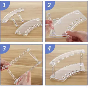 Подставка для ручек, держатель для кистей для макияжа, органайзер для домашнего офиса и школы чёрный