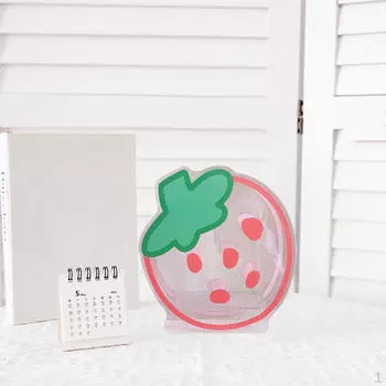 Подставка для ручек и карандашей, канцелярские принадлежности, акрил для стола Strawberry