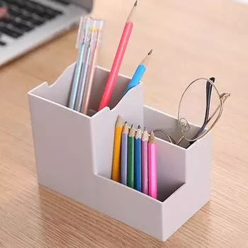 Подставка для ручек, нескользящий держатель для карандашей, настольный органайзер для офиса, школы, косметики, стойки для хранения канцелярских принадлежностей для дома