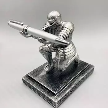 Подставка для ручек «Рыцарь» для ручек «Доспехи героя» Подставка для ручек «Канцелярские принадлежности» Креативное настольное украшение