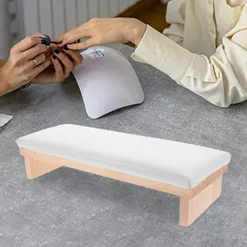 Подставка для рук для ногтей, рука с мягкой подушкой, подставка для нейл-арта, техник, использование белый