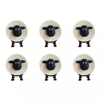 Подставка для рулонов бумаги в виде животных, подставка для хранения салфеток в виде милых овец из смолы, аксессуары для ванной комнаты