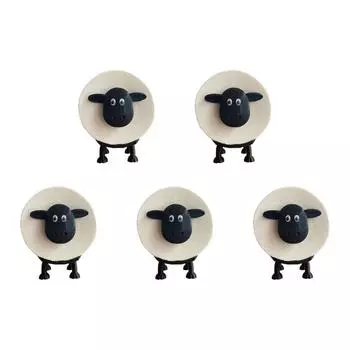 Подставка для рулонов бумаги в виде животных, подставка для хранения салфеток в виде милых овец из смолы, аксессуары для ванной комнаты
