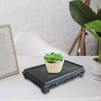 Подставка для рыбной миски, винтажный поднос для цветочного горшка, ваза для двора, в помещении, на открытом воздухе S