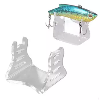 Подставка для рыболовной катушки, стойка для колес с каплей воды, прозрачная полка для хранения, прочные аксессуары