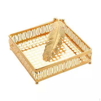 Подставка для салфеток, плоский держатель, железные поделки, предметы интерьера, квадрат для фермерского дома