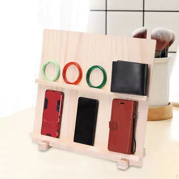 Подставка для сережек, держатель для ювелирных изделий, органайзер в деревенском стиле 3 Tiers