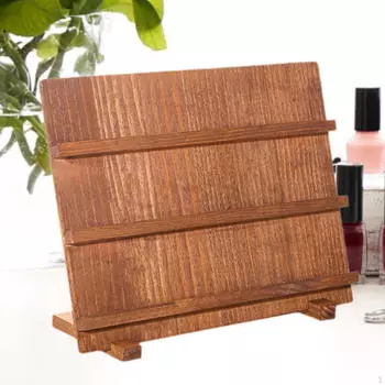 Подставка для сережек с карточками, многослойная, многоцелевая, витрина для дизайна ногтей 40cmx14cmx29cm_3 Tier