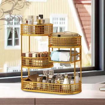 Подставка для сервировки фруктов на столешнице, экономящая место, кованое железное многоярусное хранилище для овощей белый