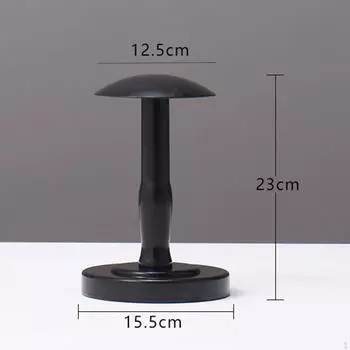 Подставка для шляпы Декоративная стойка для шляп Парик для магазина Салон красоты Рынок Height 23cm