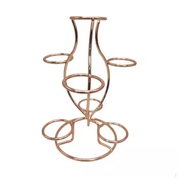 Подставка для сиденья с хрустальным шаром, экономящая пространство, металлический держатель для гостиниц B