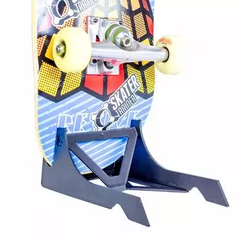Подставка для скейтборда SkaterTrainer Origami и переносной дисплей для скейтборда, черный цвет чёрный