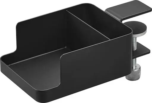 Подставка для смартфона Yamazaki Jitsugyo, черный, W9 xx, регулируемая, модернизированная, держатель для смартфона 1639 и D16.5, высота 8.2~11 см чёрный