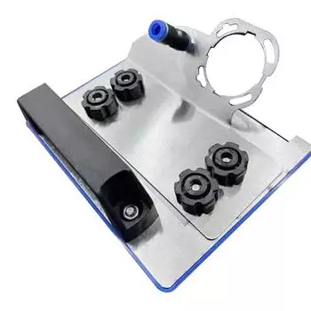 Подставка для снятия фаски с плитки 45° для угловой шлифовальной машины типа 100, прочный, небольшой, мощный инструмент для снятия фаски с керамики серебряный