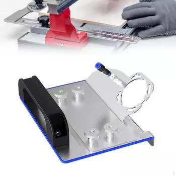 Подставка для снятия фаски с плитки под углом 45 градусов, нержавеющая сталь, для угловой шлифовальной машины типа 100, керамическая