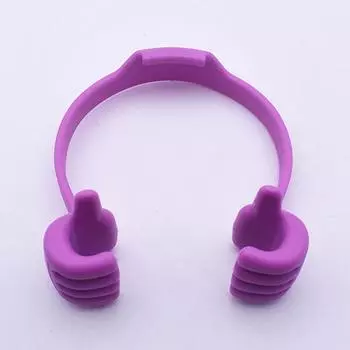 Подставка для сотового телефона Thumbs-Up, регулируемая пластиковая подставка для телефона, многоцветная, портативная розовый