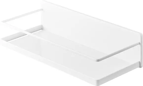 Подставка для специй Yamazaki Jitsugyo Film Hook, белая, Ш28 x x В7 см, крючок, не башня, подставка для приправ, кухонное хранилище, плавающее хранилище, 2185 прибл.. Д12.5 (фильм