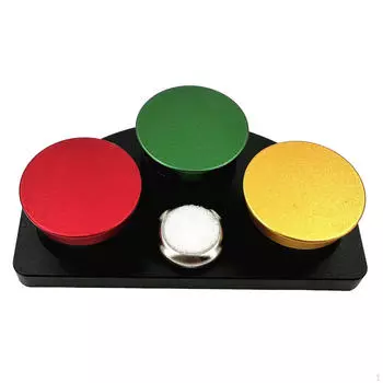 Подставка для стакана масла, держатель часов, практичная масленка с крышкой, портативная, компактная для ремонта 7.4cmx4.3cmx1.95cm