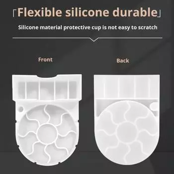 Подставка для стаканов объемом 30-40 унций, пищевой силикон, противоскользящий дизайн зелёный