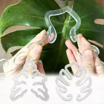 Подставка для стебля растения Акриловый держатель для стебля цветка Pothos Climbers Многоразовый держатель для стебля E
