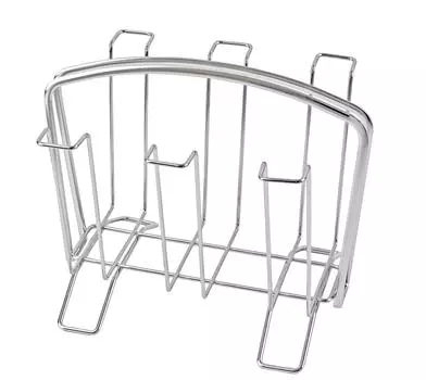 Подставка для стекла Pearl Metal из нержавеющей стали Viewo HB-3285 серебряный