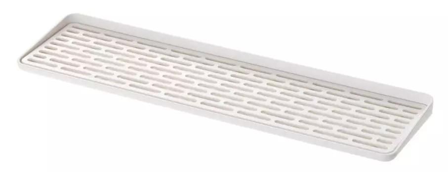 Подставка для стекла Yamazaki Jitsugyo, тонкая, для стаканов и кружек, цвет аква-белый 2621