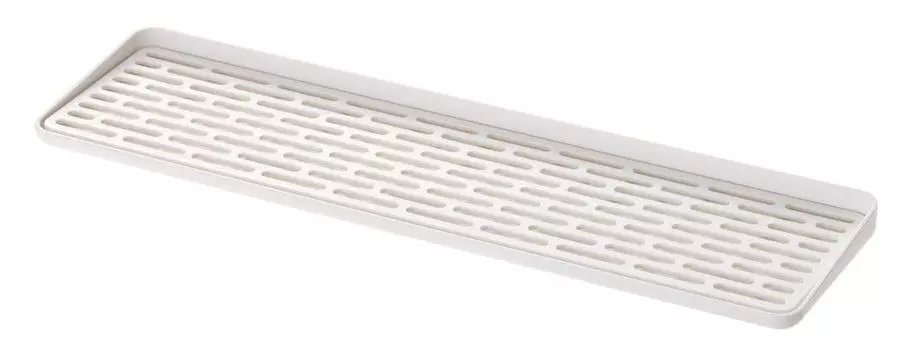 Подставка для стеклянной кружки Yamazaki Jitsugyo из смолы, тонкая, белая, 2604 и