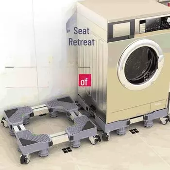 Подставка для стиральной машины и кронштейн с ковриком