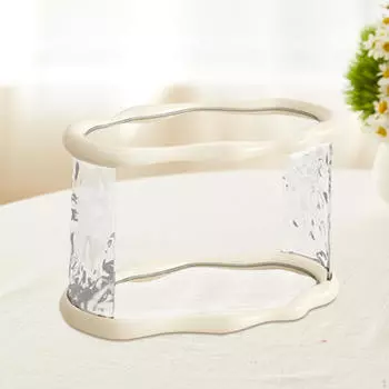 Подставка для стойки Подставка для дисплея на стойке Входная чашка Косметичка Кофе Офис Косметика белый