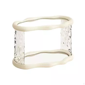 Подставка для стойки Подставка для дисплея на столешницу Входная чашка Косметичка Туалетный столик Офис Косметика Декоративная белый