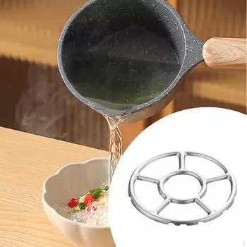 Подставка для стойки Wok, кухонная утварь, кухонные принадлежности, противоскользящее кольцо, держатель для сковороды для приготовления пищи, кемпинга