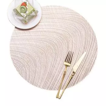 Подставка для столовых приборов, противоожоговая, термостойкая подставка для столовых приборов, нескользящая, износостойкая, коврик для обеденного стола для дома золотистый
