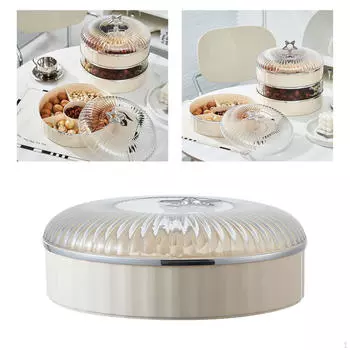 Подставка для сухофруктов, тарелка для закусок, 5 отделений, контейнер для хранения еды для вечеринок Single Layer