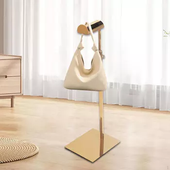 Подставка для сумок, стойка для сумок, многофункциональная, прочная, регулируемая по высоте, один крючок для