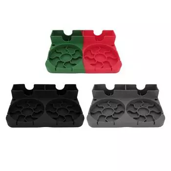 Подставка для сушки бутылочек с нескользящей основой из силикона для сушки детских бутылочек для дома и офиса Black