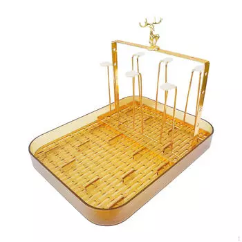 Подставка для сушки чашек, держатель для сушки кружек для кофе, стаканов, подставка для сушки питьевого стекла для дома Amber