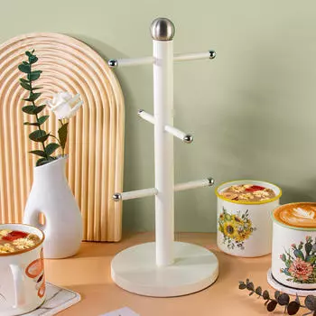 Подставка для сушки чашек, сушилка для бутылок, простая в установке подставка для стаканов белый