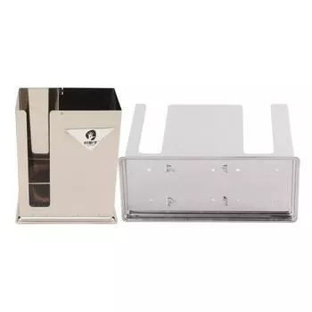 Подставка для сушки посуды Подвесная полка из нержавеющей стали для палочек для еды Ложка Вилка Нож Корзина для сушки 2 Compartments