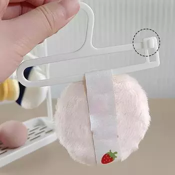 Подставка для сушки пуховок для макияжа, спонжи для макияжа, вешалка для хранения пуховок для макияжа, портативный многофункциональный органайзер для путешествий