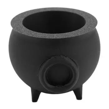 Подставка для свечей в виде котла, ароматерапевтический диффузор, банка для свечей для украшения рабочего стола в праздничном стиле