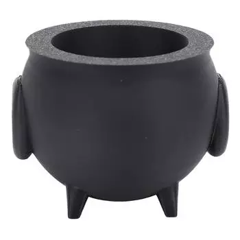 Подставка для свечей в виде котла, украшение для рабочего стола, аксессуар для вечеринки, напечатанный на 3D-принтере подсвечник