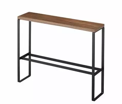 Подставка для тапочек Yamazaki 5153 с верхней полкой, черная, Ш50XГ12XВ41см, башня, мелкие предметы, место для хранения у входа, место для хранения тапочек