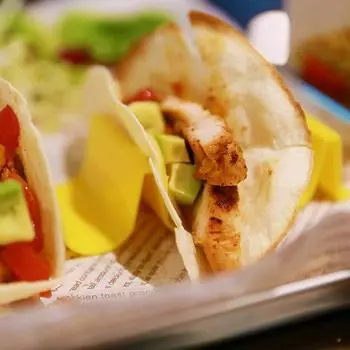 Подставка для тарелок для тако, 4-слотовая подставка для тортильи, многоразовые тарелки для вечеринок с блинами, подставка для тортильи синий