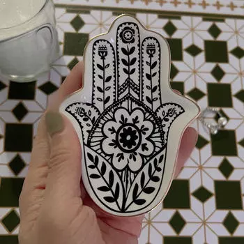 Подставка для тарелок в виде ладони, настольное украшение, подставка для браслетов