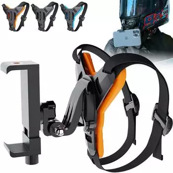 Подставка для телефона на мотоциклетный шлем, держатель для GoPro Hero Insta360, держатель для спортивной экшн-камеры, аксессуары для мотоциклетной камеры